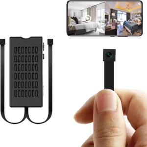VYOPBC 2K Mini WiFi Security Camera – Dual Lens, Motion Detection, Bluetooth, 256GB Support