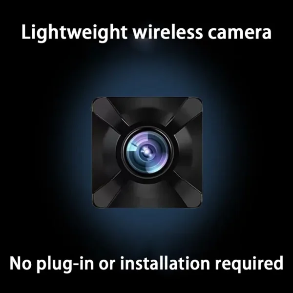 BMAD X5 4K Ultra HD Mini Camera – Wireless WiFi, Motion Detection, Rechargeable Battery - Image 2