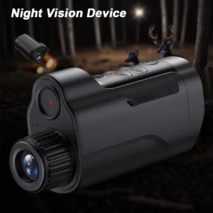 329 Night Vision Monocular – 2.0" Screen, 10X Zoom, 1080P Infrared Camera with Photo/Video Recording, 800M Range, CE/FCC Certified