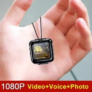 AEVYVKV V9 Mini 1080P Camera | 4-in-1 Video, Voice, Photo Recorder | Built-in Memory | CE Certified