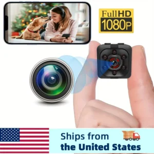 Mini 1080P HD Smart Security Camera – 32GB Built-in, CMOS Sensor, TF Card Slot | XBIBI S11