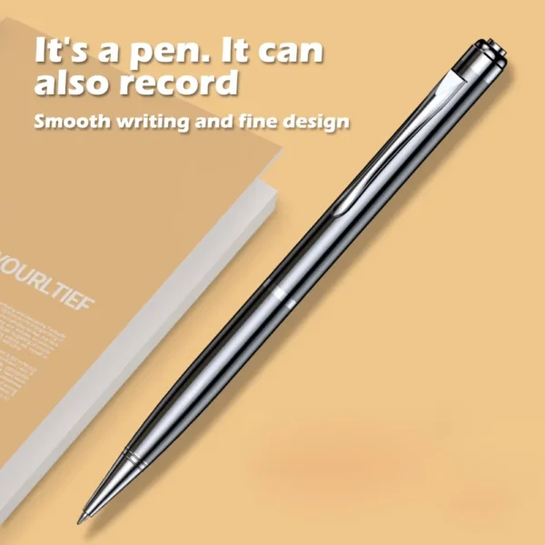 Professional Digital Voice Recorder Pen | WAV Audio | 10H Recording | MP3 Player | Dual Mic | 128GB TF Support - Image 8