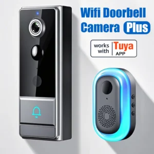 XBIBI Smart Wireless Video Doorbell | Intercom | Battery-Powered | Tuya-Compatible | Photo & Video Capture